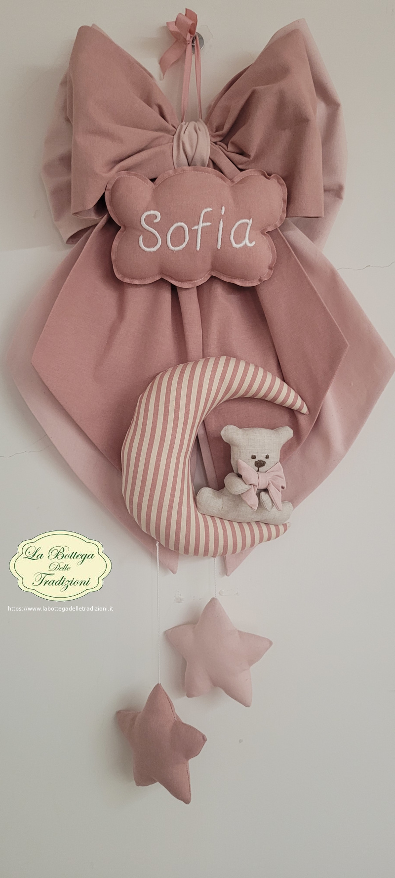 Fiocco Nascita peluche bambina – MamiLab